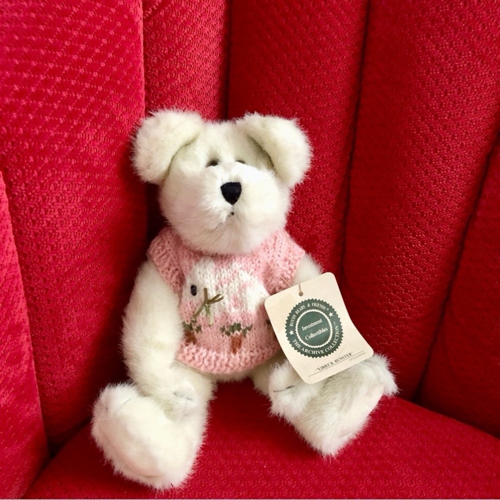 NWT Vintage Boyds Plush Libby B. Bunster Bear